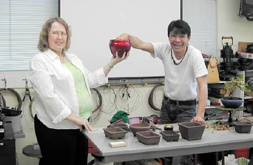 Candy, wife of Mr. Hansen, and Hiramatsu.jpg