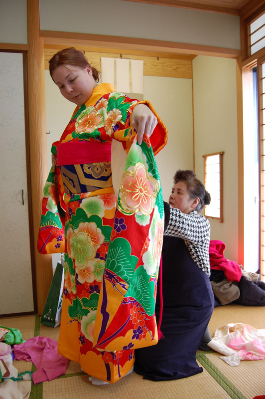 Kimono Wearing